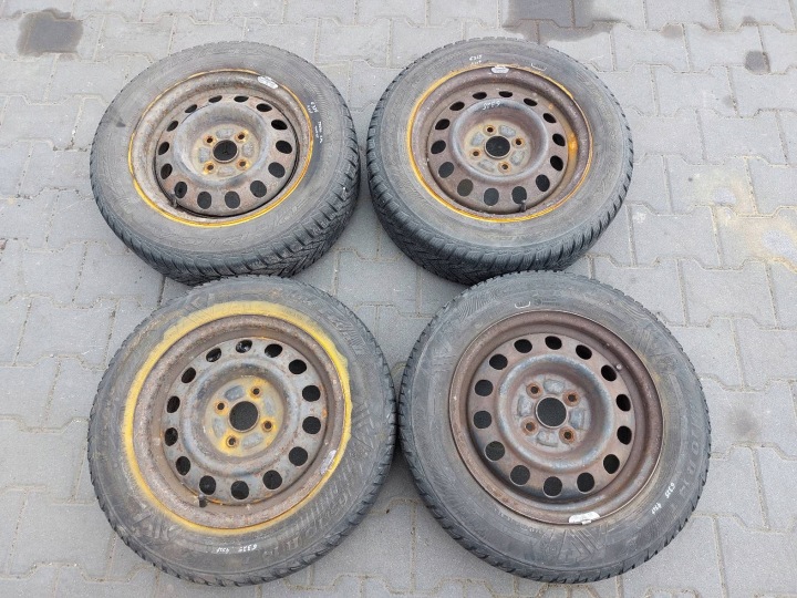 kotači KOMPLET felge gume zimske 4x100 FI54,1 185/65R14 165/70R14