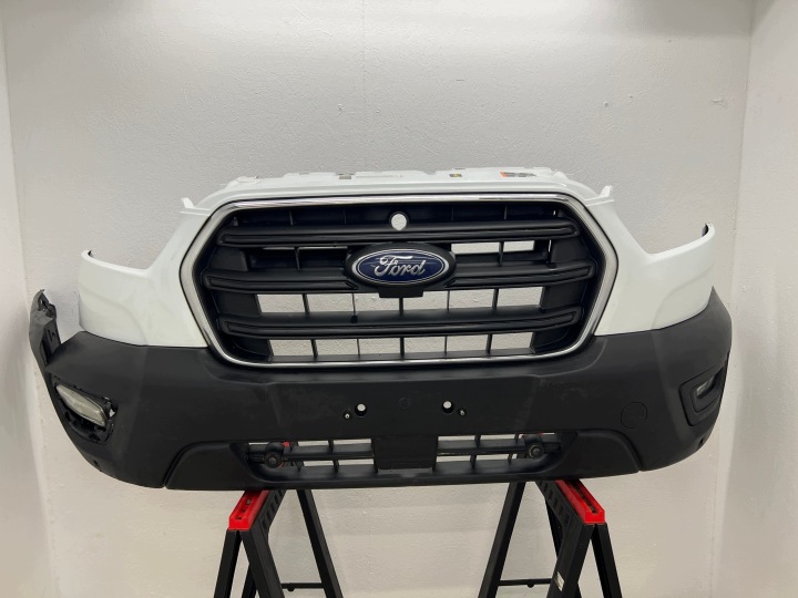 Paraurti Anteriore 4X PDC FORD TRANSIT MK8 LIFT 19R kk31r17757a KK31-R17757-A