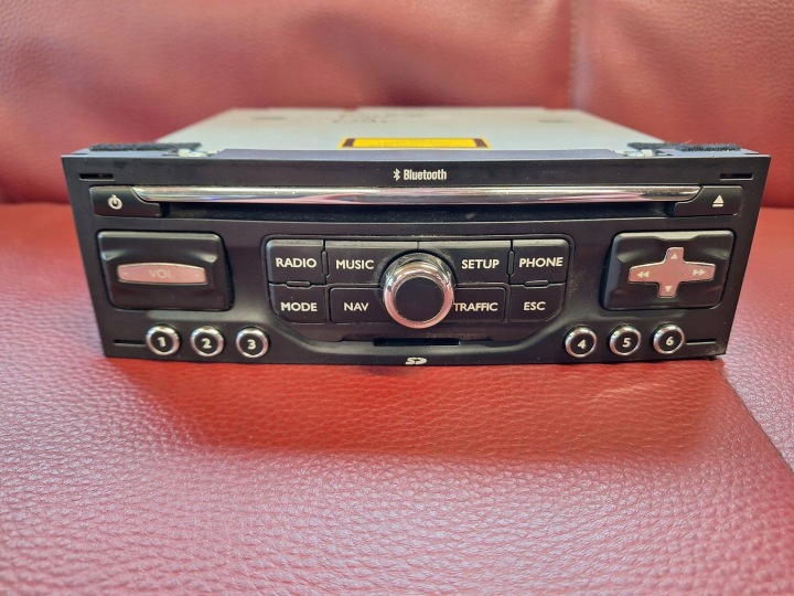PEUGEOT 3008 und 1 0U 5008 CITROEN RADIO CD BT Navigation 96661984XT BLUETOOTH
