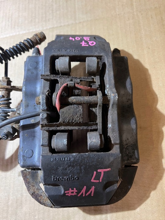 AUDI Q7 4L Bremssattel Bremse Sattel Brems- 330MM links heck hinten 4 TLOKOWY BREMBO