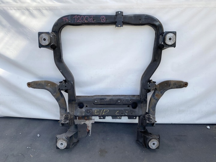 VW TRANSPORTER T5 03- axle beam subframe axle beam springing of the front 7E0499029