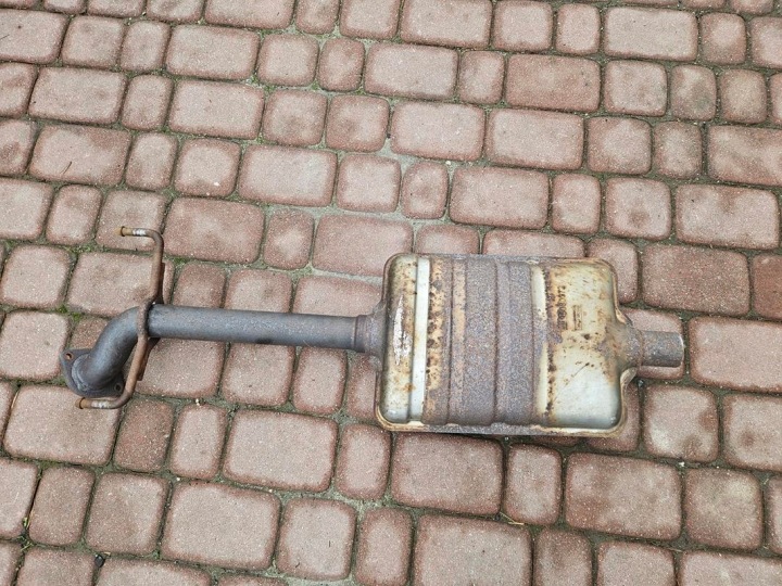 exhaust pipe rear part rear tlumik chrom puszka 1.4T Opel Mokka MOKKA X 95080872