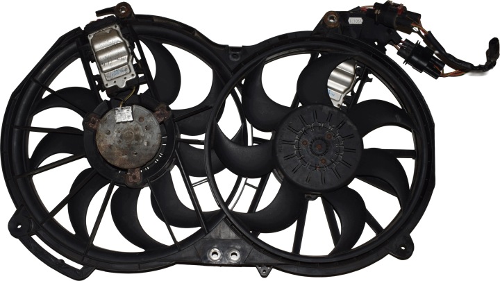 AUDI A6 C6 LIFT 3.0 TDI fans of radiators 4F0959455K 4F0959455J KOMPLET