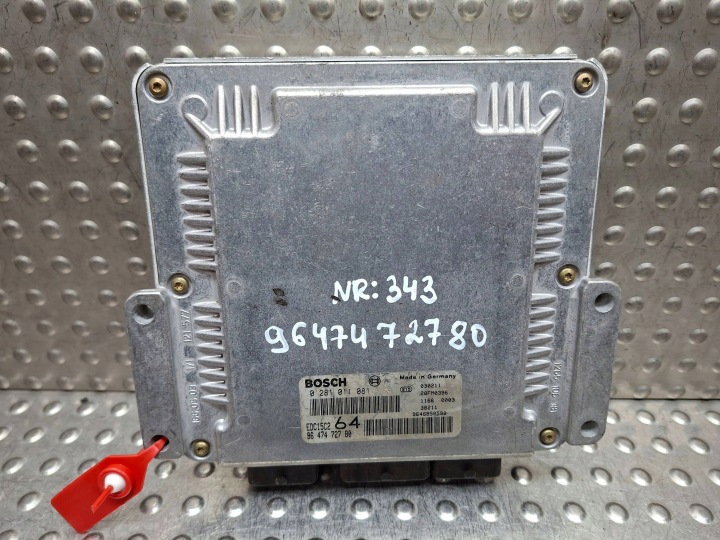 Bedienteil DES MOTORS 0281011081 9647472780 9646850580 Citroen Peugeot 2.0 HDI