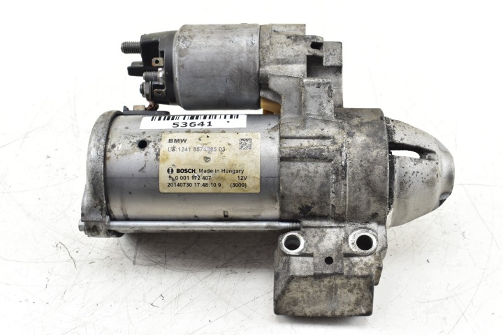 moteur du démarreur BMW F20 F22 F30 F32 F36 F10 F07 2.0 D N47 B47 8571905 0001172407