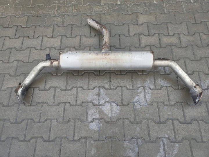Dämpfer Endschalldämpfer Auspuff KONCOWY BMW X6 E71 8509981 3.0D