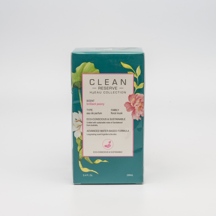 clean brilliant peony