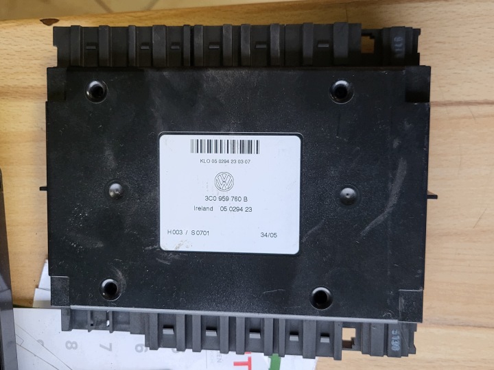 control unit module PAMIECI seat front VW PASSAT B6 3C0 3C0959760B OE EUROPA