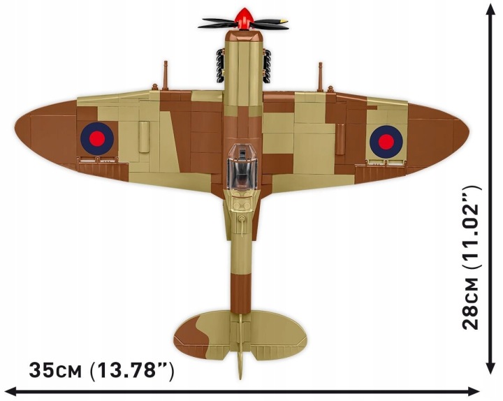 COBI 5764 Supermarine Spitfire Mk. IXe — фото 5