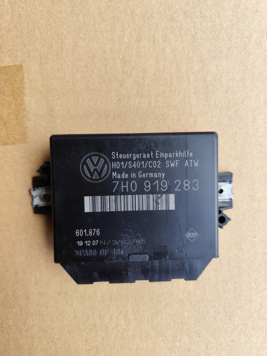 VW T5 modul Bedienteil PDC Parken heck 7H0919283