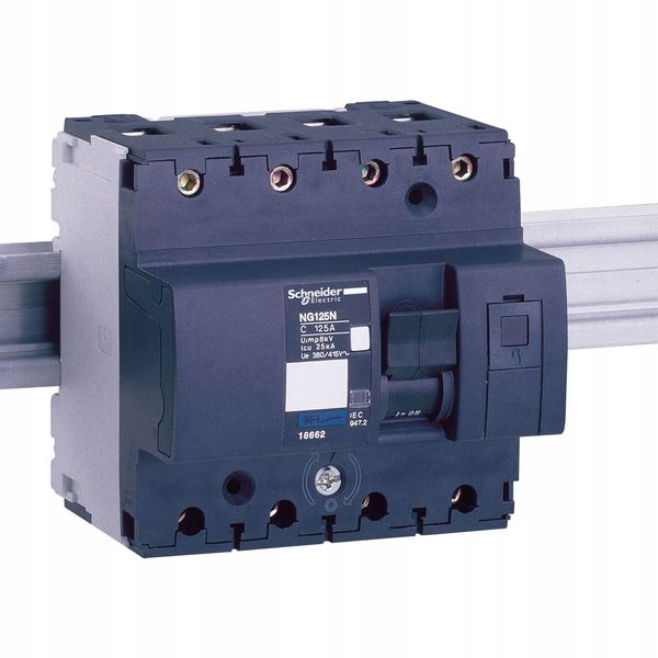 Schneider Electric nadproudový vypínač Acti9 NG125N 4P 25A C 18652