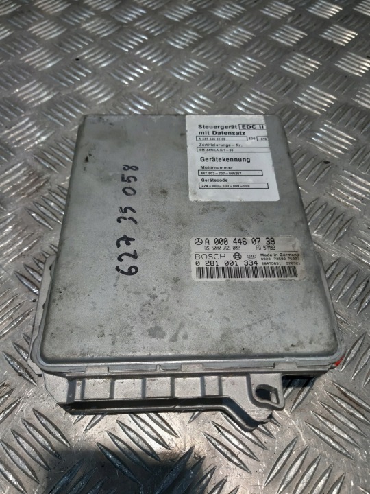 Bedienteil DES MOTORS Mercedes A0004460739 0281001334