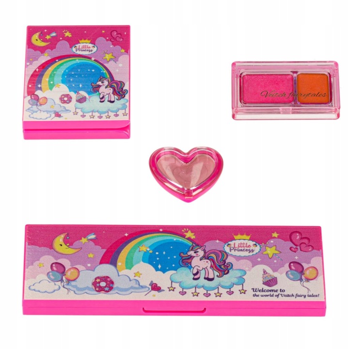 Косметика для макіяжу make up лаки косметичка спідничка набір 22 ел. — фото 6