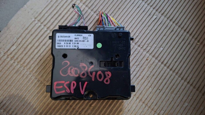 control unit of the air conditioning Renault Espace V (RFC) 285254912R