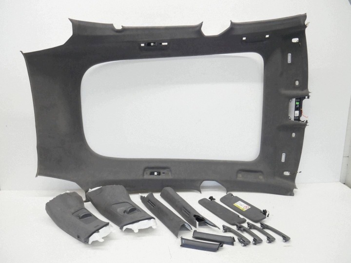 roof upholstery upholstery ALCANTARA ELEMENTY PORSCHE TAYCAN TURBO 9J1