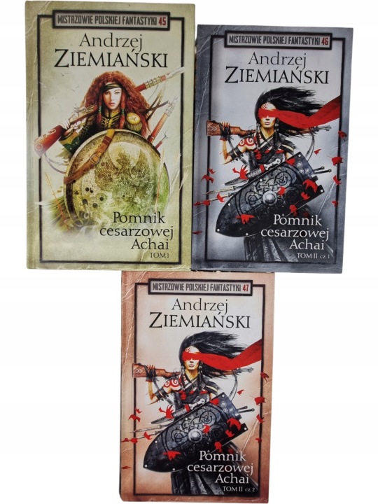 Zdjęcie egzemplarza: Pomnik Cesarzowej Achai / Mistrzowie Polskiej Fantastyki 45-47 Ziemiański