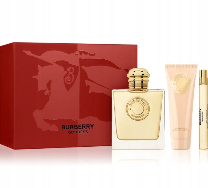 burberry goddess woda perfumowana 100 ml   zestaw  
