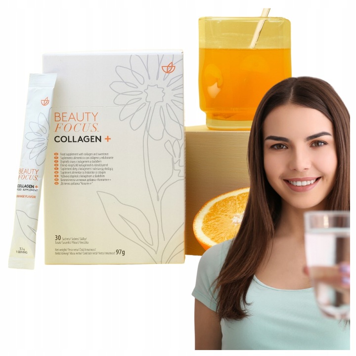 Nu Skin Beauty Focus Collagen+ kolagen do picia • Cena
