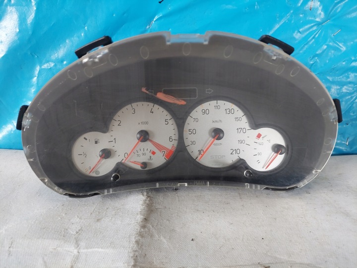 quadro strumenti TACHIMETRO contagiri OROLOGIO PEUGEOT 206 CC 1.6 B 9645847380