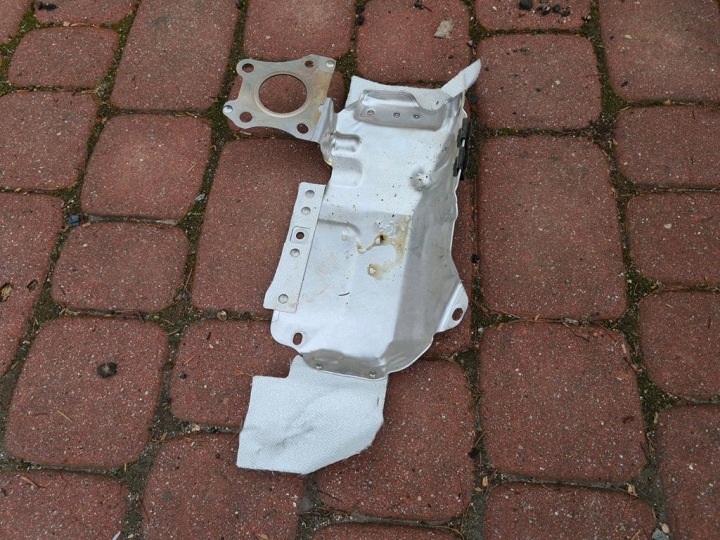 Couverture tablier moteur termiczna 1.5D FL Opel Astra K V 55514772