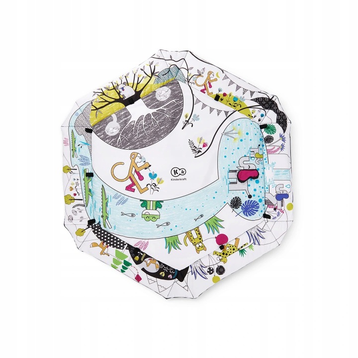 Kinderkraft SMARTPLAY Килимок розвивальний інтерактивний дитячий майданчик для немовлят — фото 5