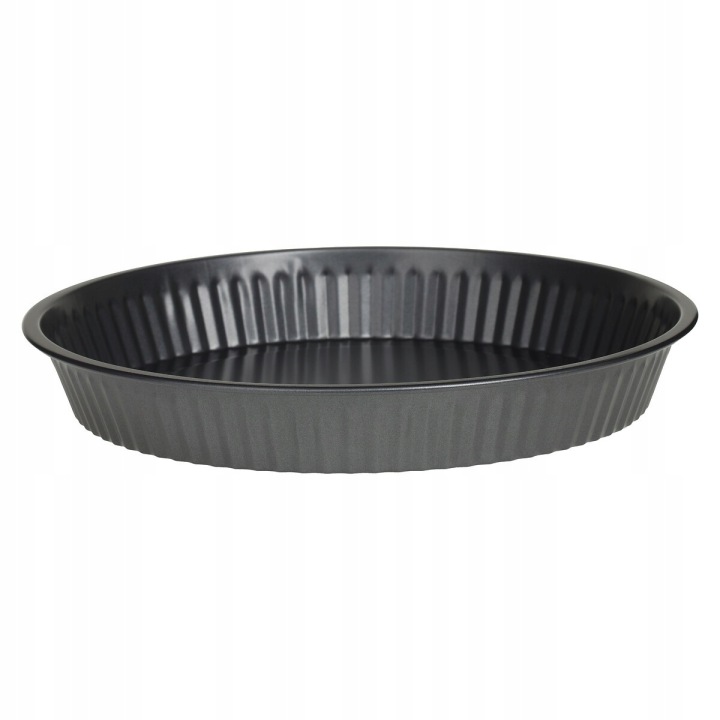 FORMA DO CIASTA Z POKRYWKĄ 26 CM BLACHA DO PIECZENIA TARTY METALOWA OKRĄGŁA