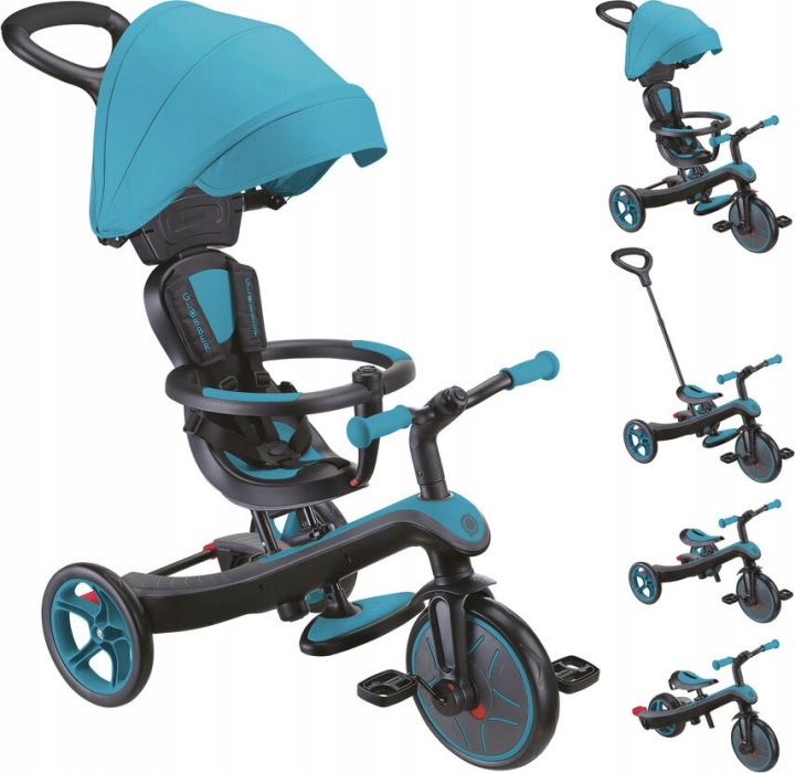 Велосипед триколісний дитячий біговий GLOBBER EXPLORER TRIKE 4 в 1