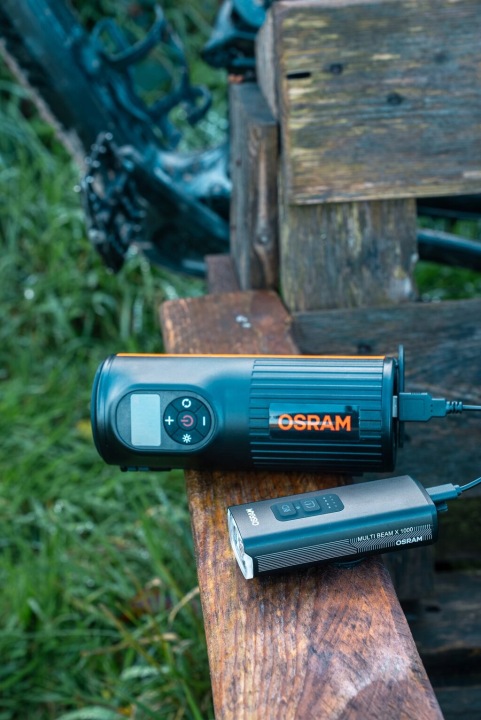 Набір ламп велосипедних OSRAM LEDBL203 MULTI BEAM X 1000 передній+задній USB-C IP5 — фото 11