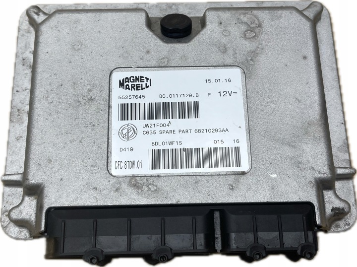 DODGE DART 2016 modul Bedienteil Getriebe getriebe TCM 68210293AA 55257645