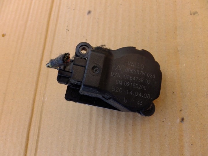 Micro moteur Bloc de chauffage complet fiat croma II 006587W