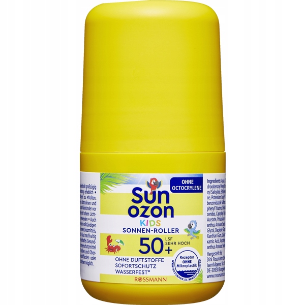 SUNOZON KIDS ROLL ON сонцезахисний для дітей водонепроникний SPF 50+ 50 мл
