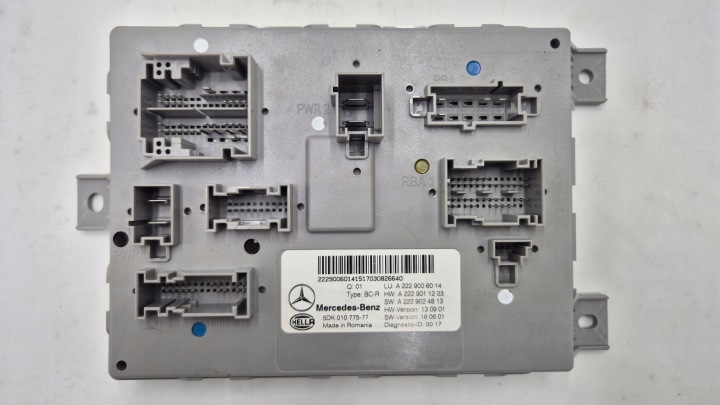 module control unit SAM KOMFORTU 2229006014 MERCEDES W205