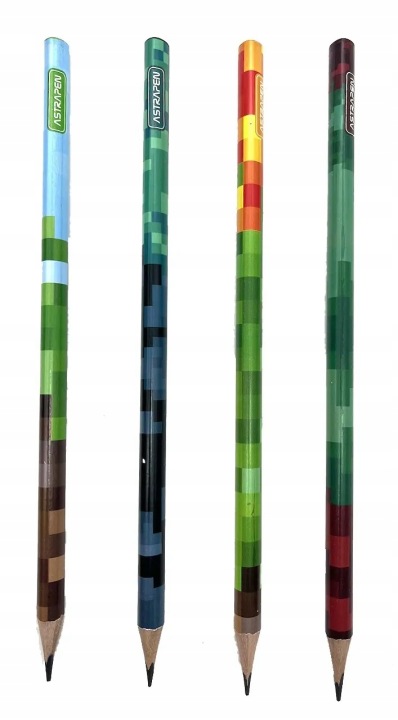 Звичайний олівець HB AstraPEN Pixel зі стійкою, 206023002