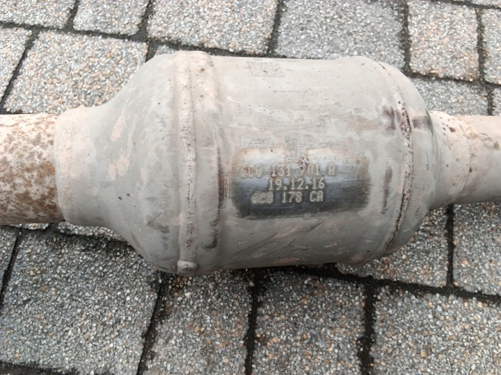 6C0131690G 6C0166CA 6C0131701A 6C0178CA CATALISATOR PARA AUDI VW 5