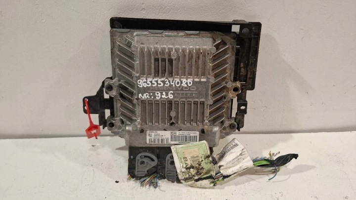 control unit of the engine computer 5WS40319GT Citroen Peugeot 2.0 HDI