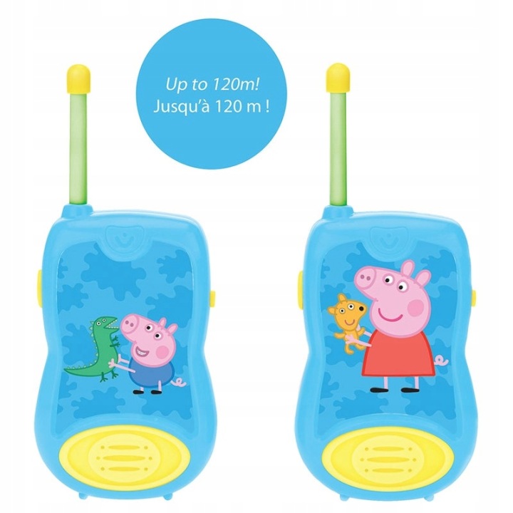 Рації walkie talkie Свинка Peppa з пряжкою дальність до 120 метрів — фото 9