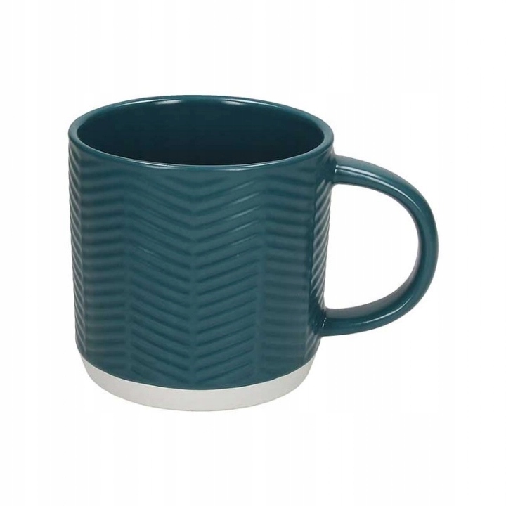 Tognana Fontebasso Rice Blu porcelánový hrnek o objemu 500 ml