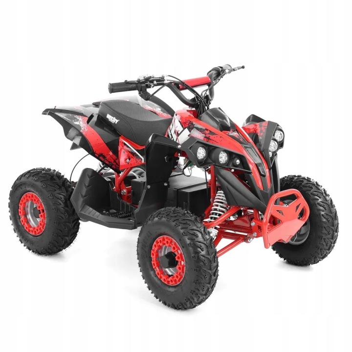 Електричний Quad ATV 1200 Вт 48 В 30 км/год HECHT 56120 Червоний — фото 2