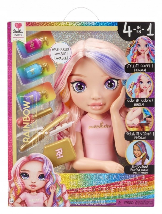 Голова для зачісок Rainbow High — фото 6