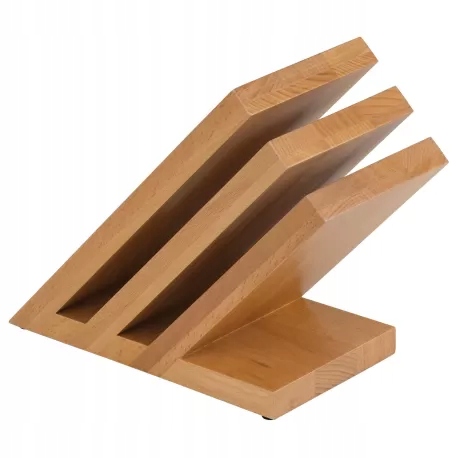 Magnetický blok na nože Ambrogio Sanelli 6 ks bukové dřevo