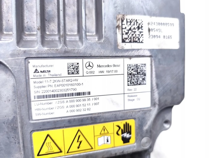 Charger Mercedes e Sprinter W 907 A0009009935 7