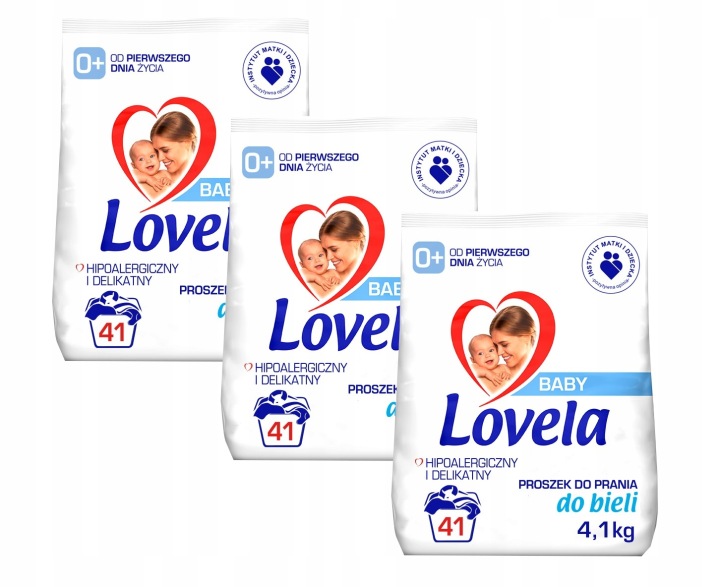 Lovela BABY Гіпоалергенний Порошок для Прання Білих Білого для Дітей 4,1 кг — фото 10