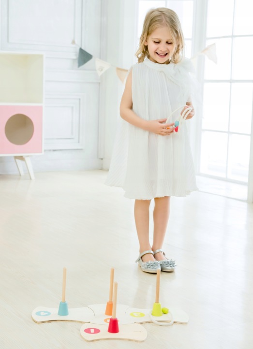 DREWNIANA GRA ZRĘCZNOŚCIOWA OBRĘCZE RZUT DO CELU EAN (GTIN) 6927049004247