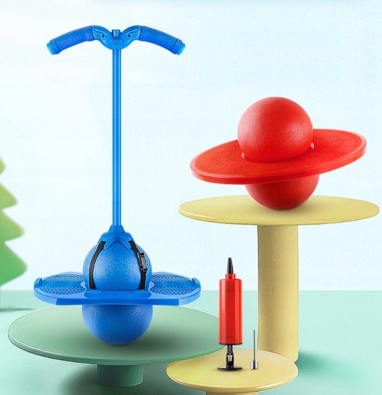 Стрибунець для дітей POGO JUMPER рівновага рожевий — фото 3