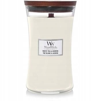 WoodWick Váza Bílé čaje a jasmínu (White Tea & Jasmine) Vonné