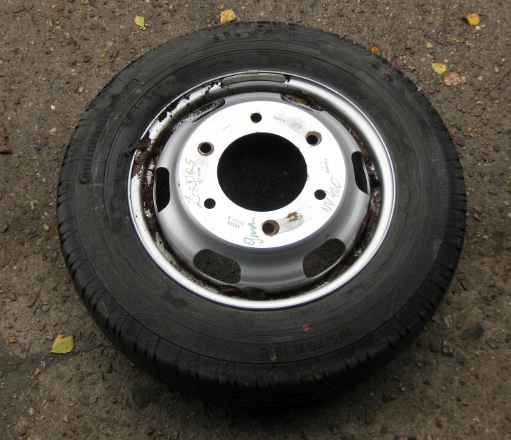 RENAULT MASTER III/MOVANO B CUSCINETTO TENDICINGHIA Ruota di scorta 195/75/16 2021R