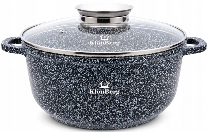 Hrnec Mramorový Zapékací Mísa Nepřilnavý Non Stick 22CM 3,1L KlönBerg
