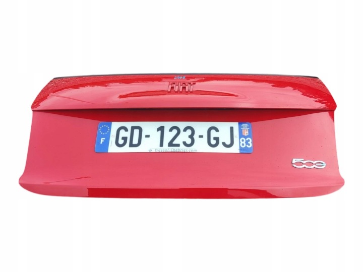 Malle hayon arrière coffre Arrière Couvercle Porte coffre hayon FIAT 500E II CABRIO 2020-2025