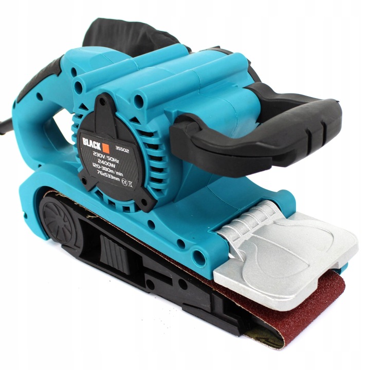 Stolní Pásová Bruska 2v1 2400W Black 75X533