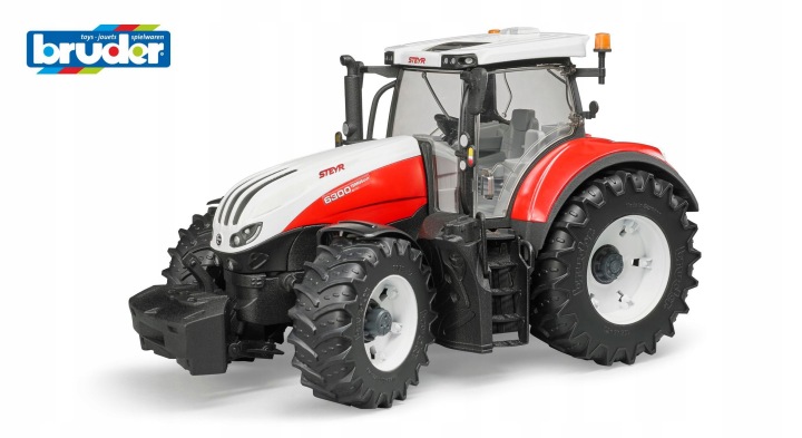 BRUDER 03180 трактор STEYR 6300 TERRUS CVT відкручувані колеса — фото 6